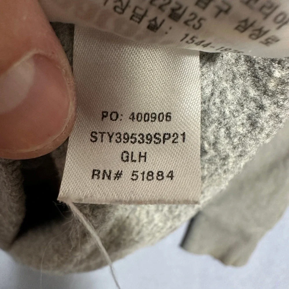 Patagonia P-6 Logo Uprisal Hoody Stretch Gravel Heather‎ Grey Mens Size Medium